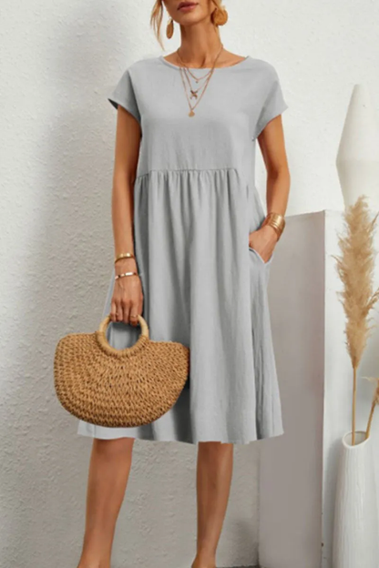 Imogen - Patchwork-Kleid im zeitgemäßen Look