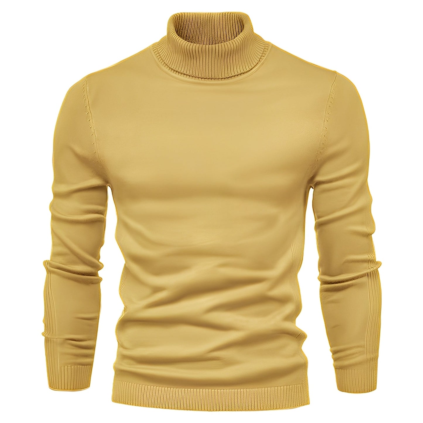 Evans - Lightweight, slim-fit men's turtleneck sweater