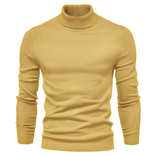 Evans - Lightweight, slim-fit men's turtleneck sweater