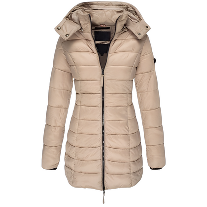 Jazmine - Stylish, warm coat for women with lining