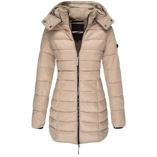 Jazmine - Stylish, warm coat for women with lining