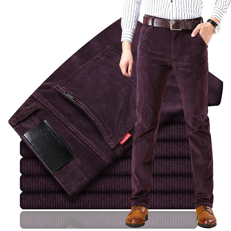 Douglas - Retro-Dehnbare-Cordhose für Männer