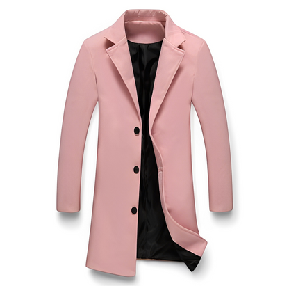 Johnson - élégant manteau en laine formel pour homme