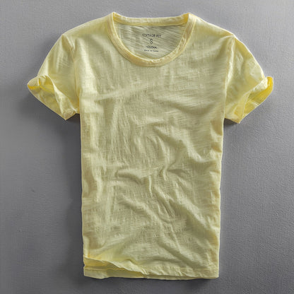 Samuel - Klassisches gewaschenes Herren-T-Shirt