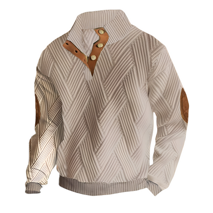 Austin - Maglione retrò da uomo con motivo elegante