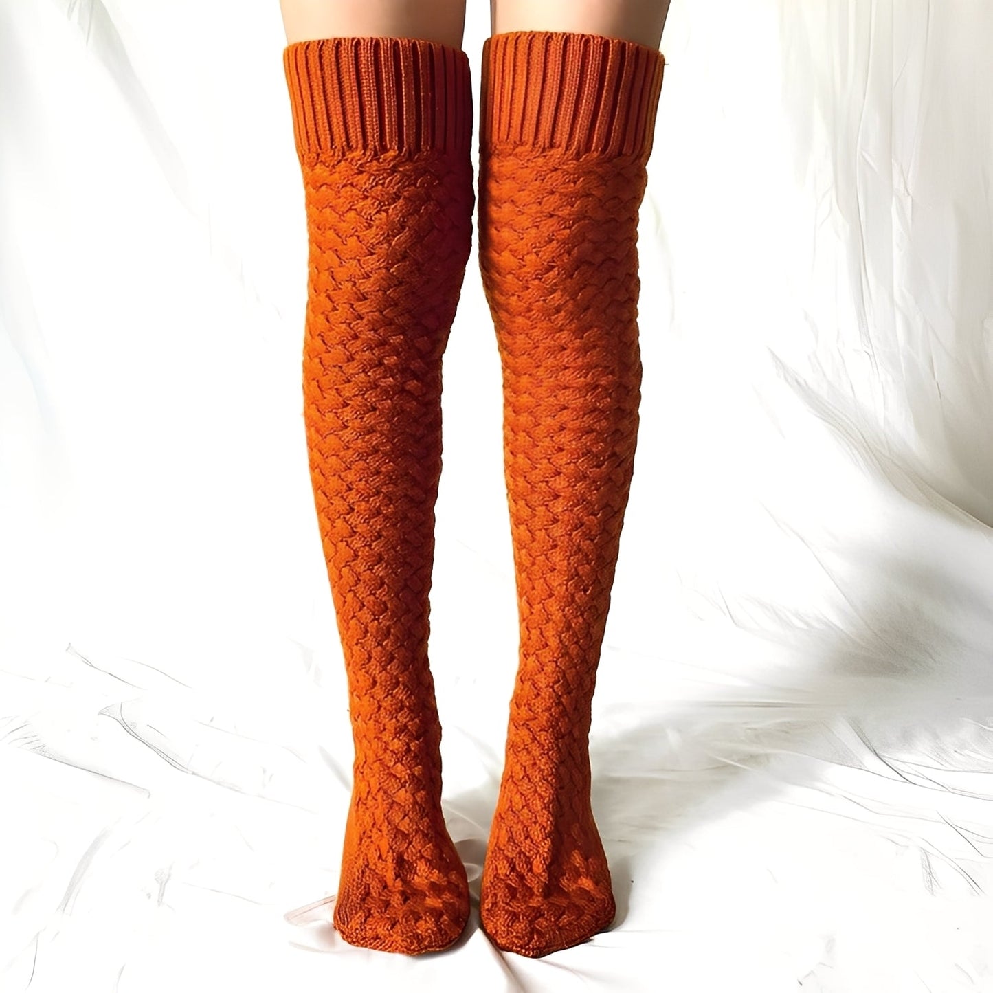 Madeline - Warme Overknee-Socken für Damen