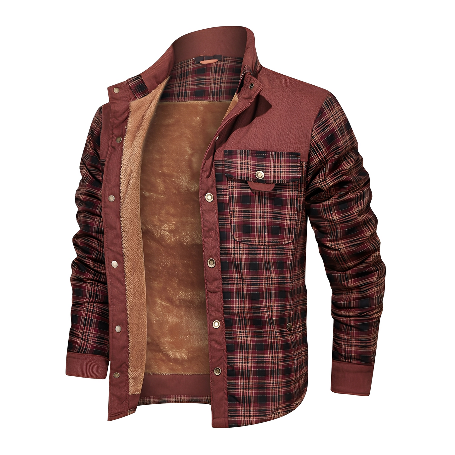 Harmon - Elegancka kraciasta marynarka męska