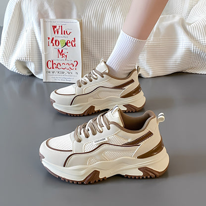 Sophie - Elegant women's sneakers with high sole