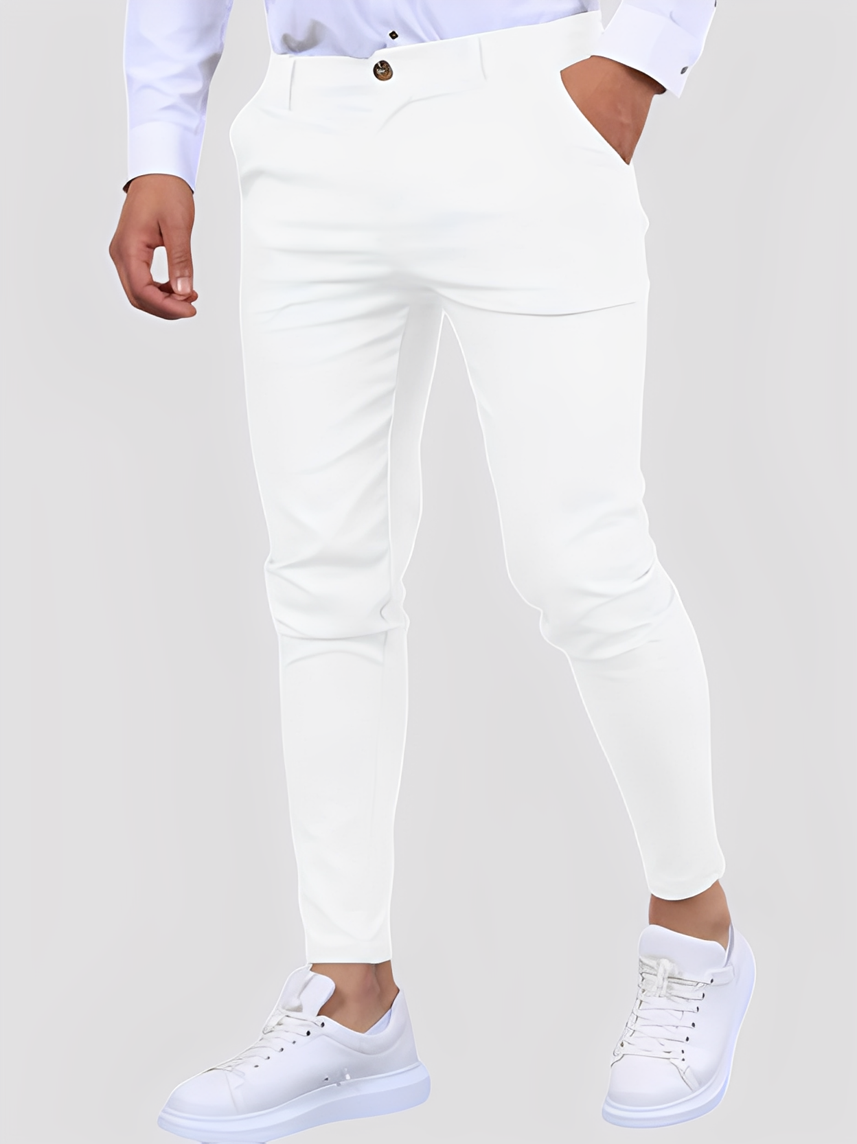Shelton - Bequeme, dehnbare Herrenhose mit schlankem Schnitt
