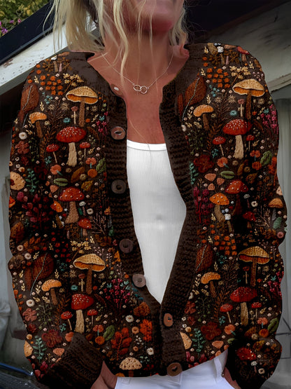 Kandace - Cardigan élégant pour femmes avec motif floral