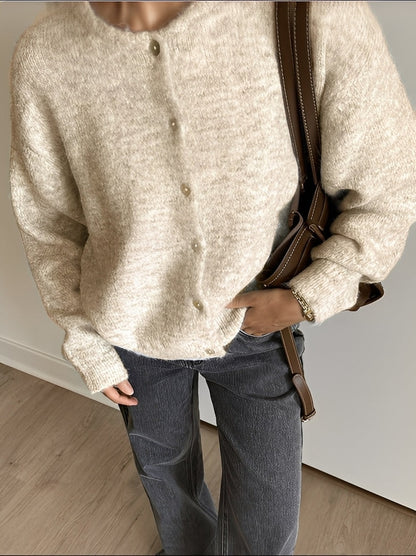 Rowena - klasyczny wełniany płaszcz z guzikami dla kobiet