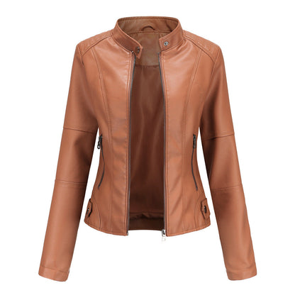 Martha - Schicke, figurbetonte Damenlederjacke