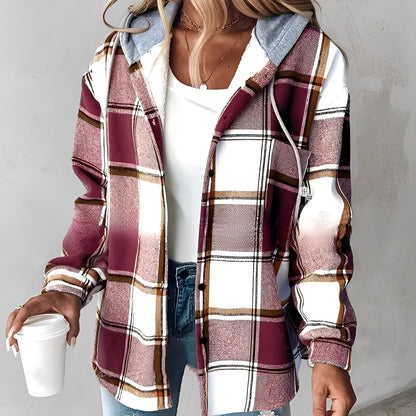 Briana - Wygodna, ciepła damska bluza z kapturem