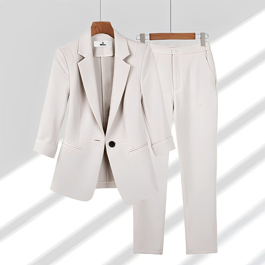 Andrea - Stylish women's suit set with jacket and pants