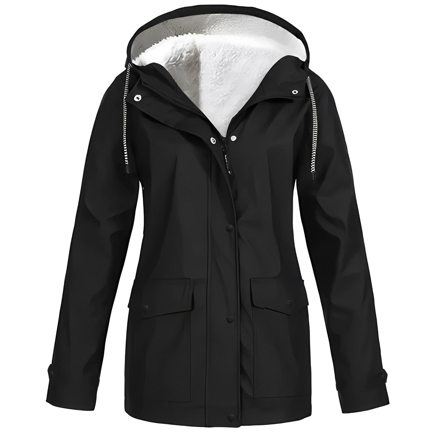 Sherlyn - Damen-Outdoorjacke mit Kapuze und weichem Innenfutter