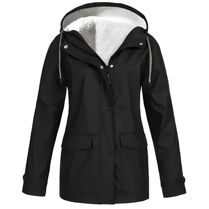 Sherlyn - Damen-Outdoorjacke mit Kapuze und weichem Innenfutter