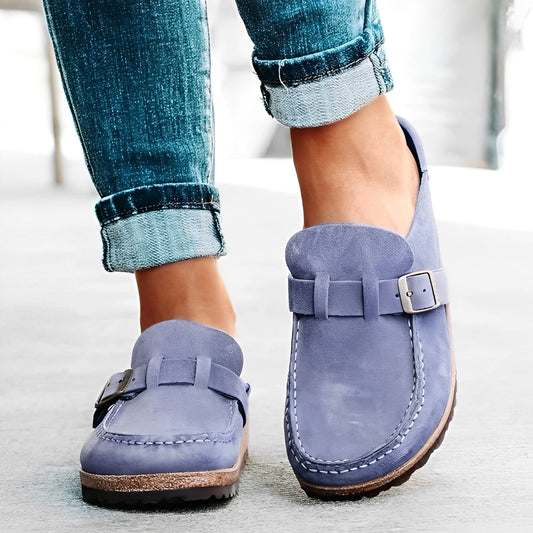 Briana - Sandales slip-on pour femmes avec boucle et confort