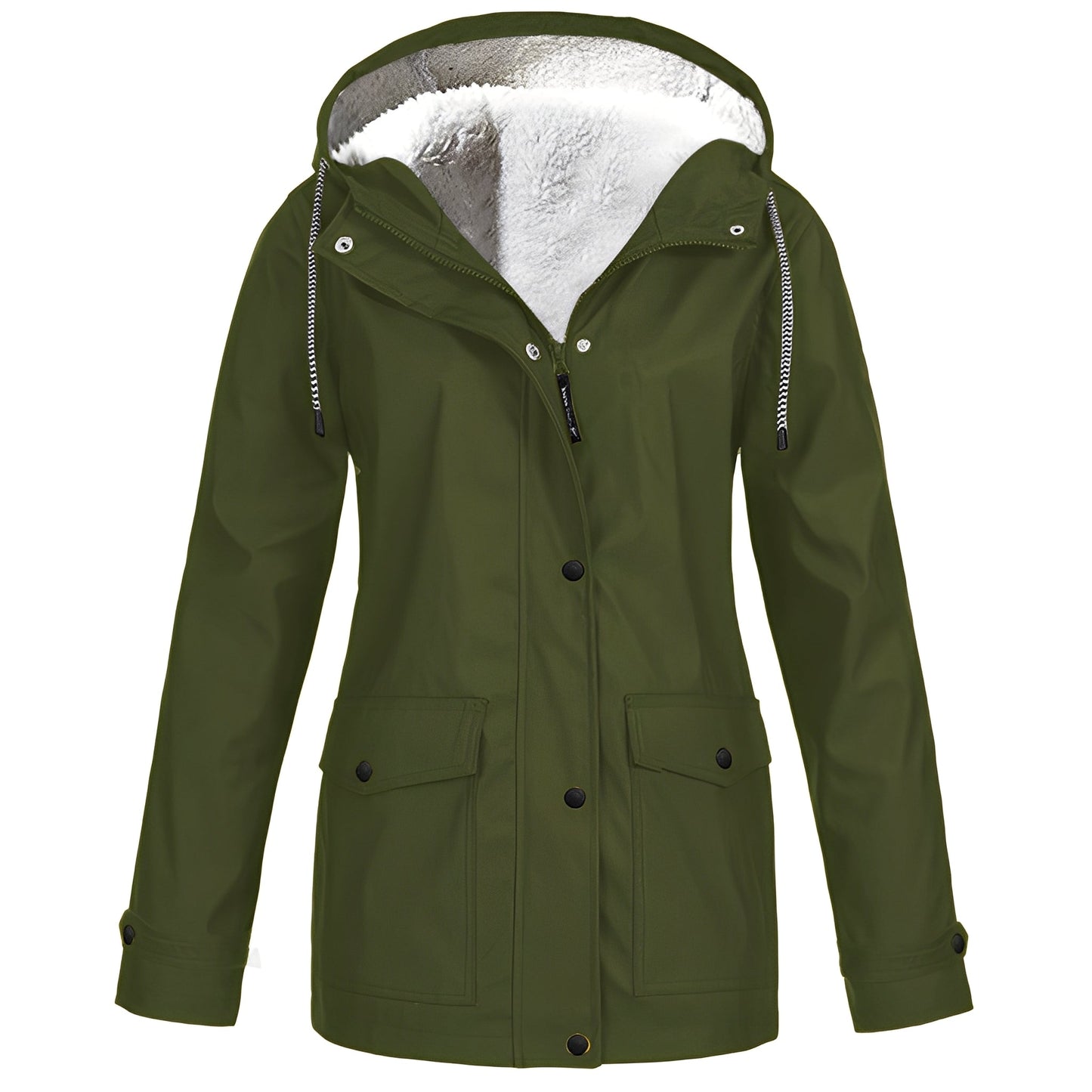 Abbigail - Versatile, waterproof women's jacket with fleece lining