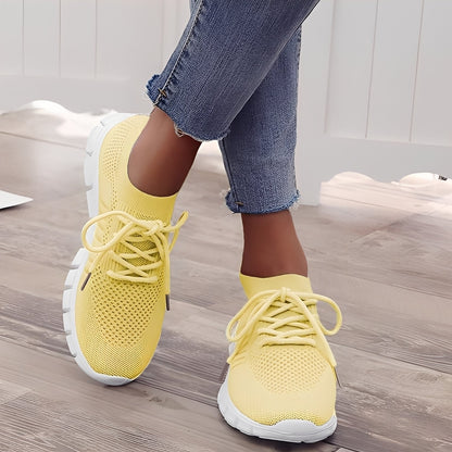 Caroline - Bequeme Damenschuhe aus geflochtenem Netz