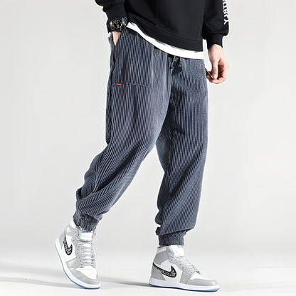 Kodey - Pantalon en velours côtelé confortable et décontracté pour hommes