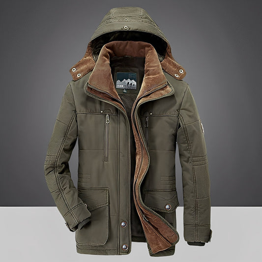 Nicholas - Herrenjacke mit kuscheligem Fleece-Futter
