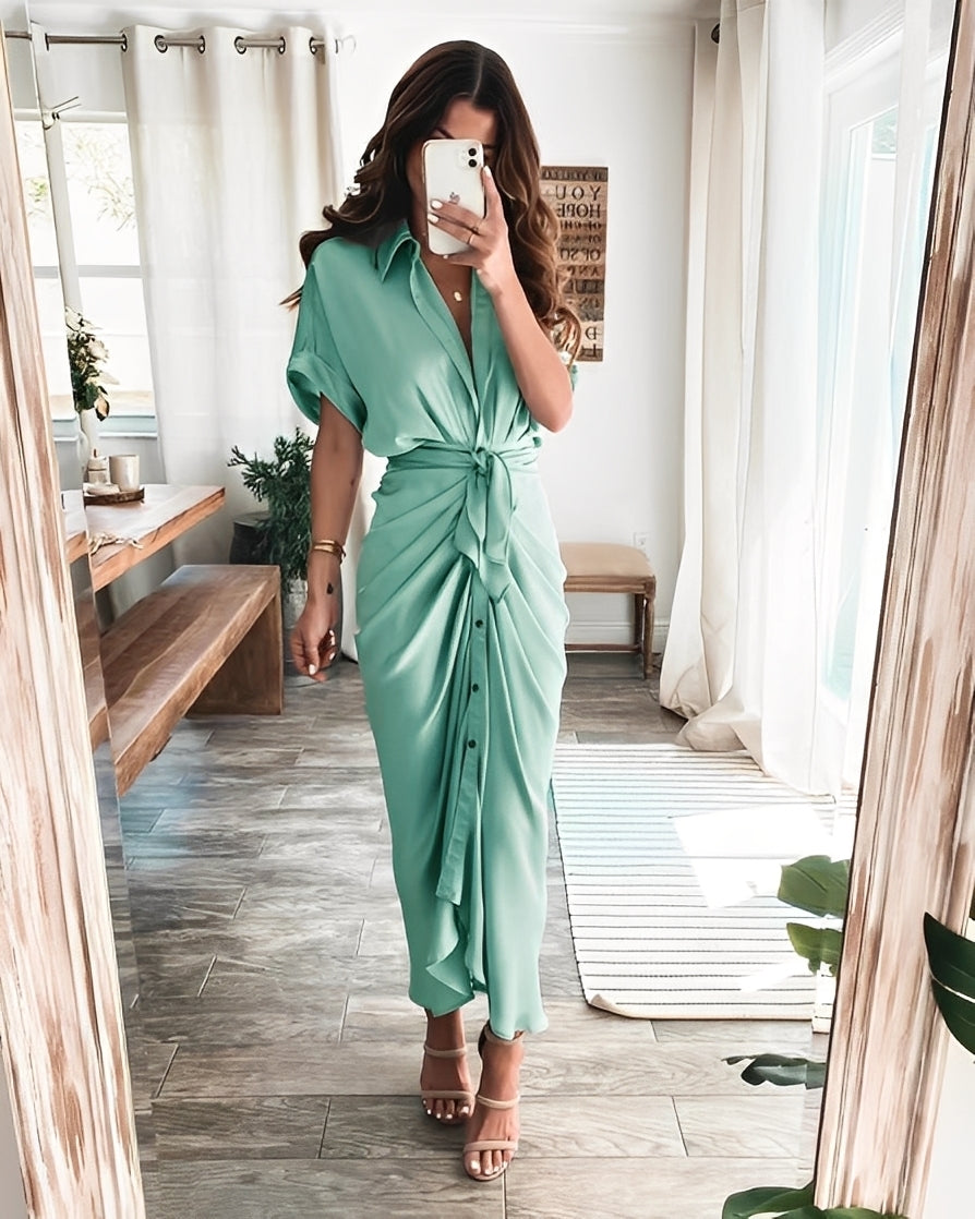 Antoinette - Stilvolles langes Damenkleid