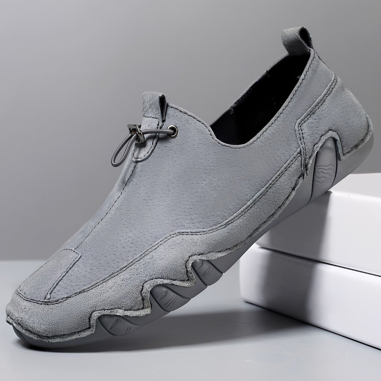 Everard - Modne, wygodne skórzane mokasyny dla mężczyzn