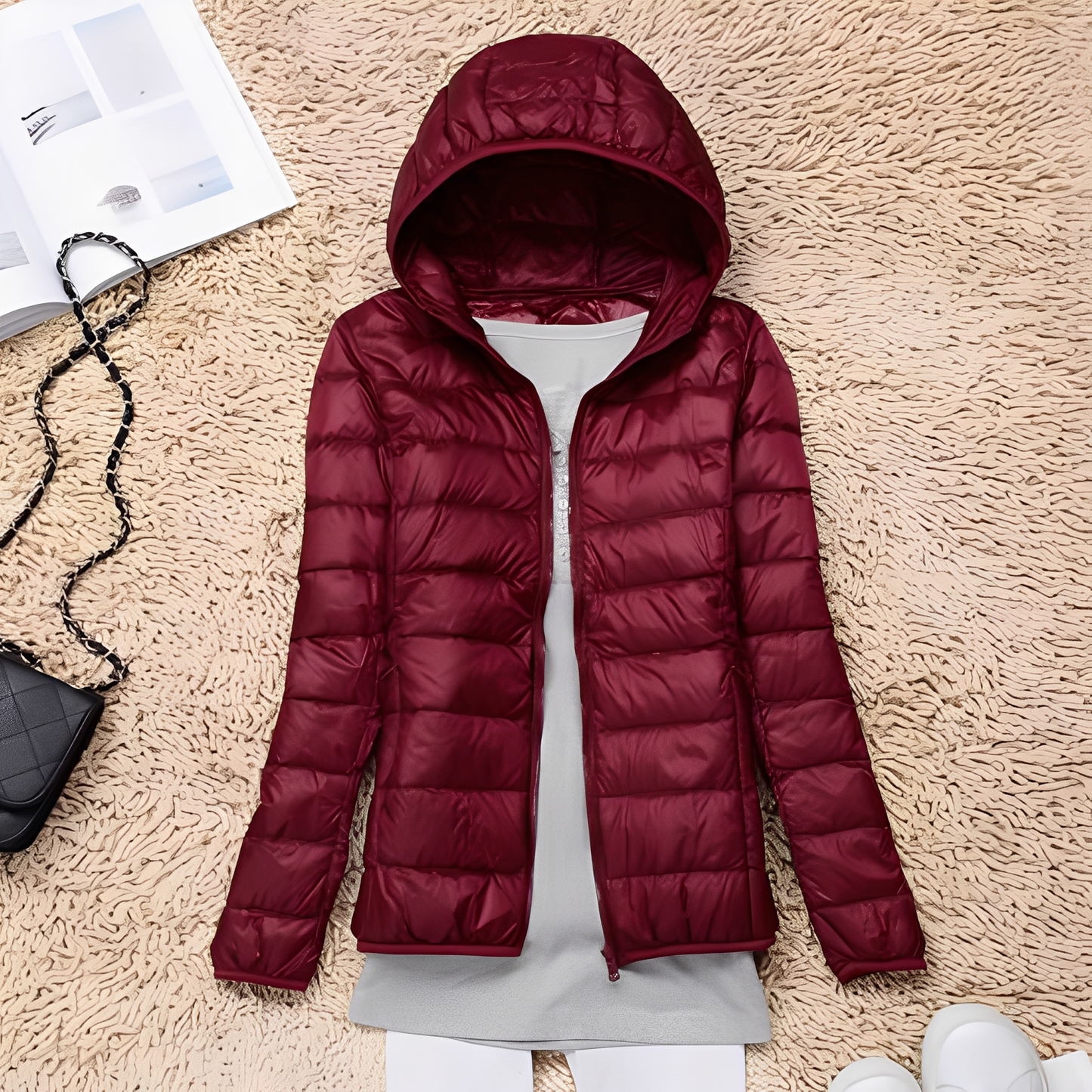 Lyndsay - Bequeme, schlanke Damen-Daunenjacke