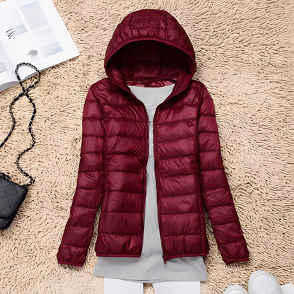 Lyndsay - Wygodna, smukła damska kurtka puchowa