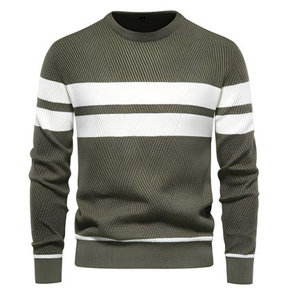 Anthony - Modern men's sweater with crew neck