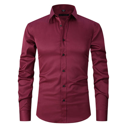 Jaren - Chemise élégante pour homme avec stretch et manches longues