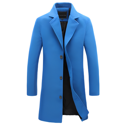 Peyton - Eleganter Herrenherrenmantel aus Wolle