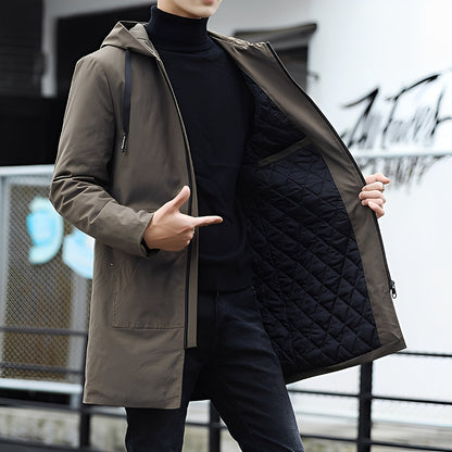 Derren - Komfortowa, lekka kurtka męska z kapturem