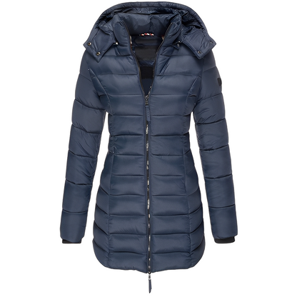 Jazmine - Stylish, warm coat for women with lining