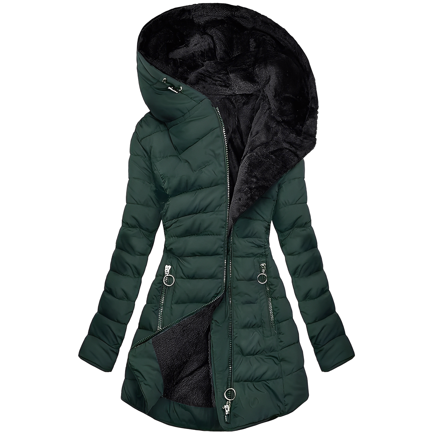 Helena - Kuschelige Damenjacke mit Kapuze