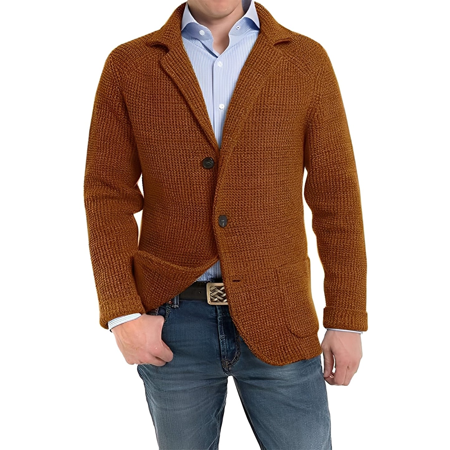 Richard - Trendige Männerjacke mit Taschenklappen