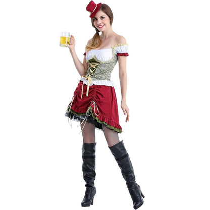Katelyn - Schickes, enges Oktoberfest-Dirndl für Frauen