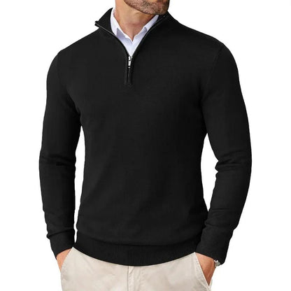 Bowen - Modern men's sweater with zipper