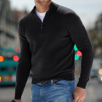 Carlo – Pull-over avec fermeture éclair