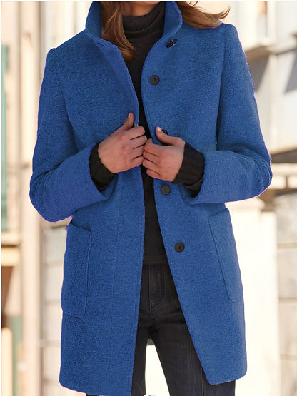 Julissa - Palton de iarnă călduros pentru femei cu buzunare