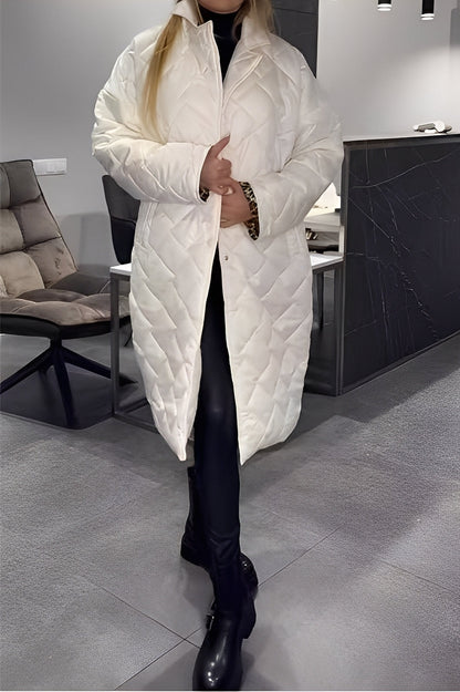 Beverly - Elegancka, luźno skrojona kurtka puchowa damska