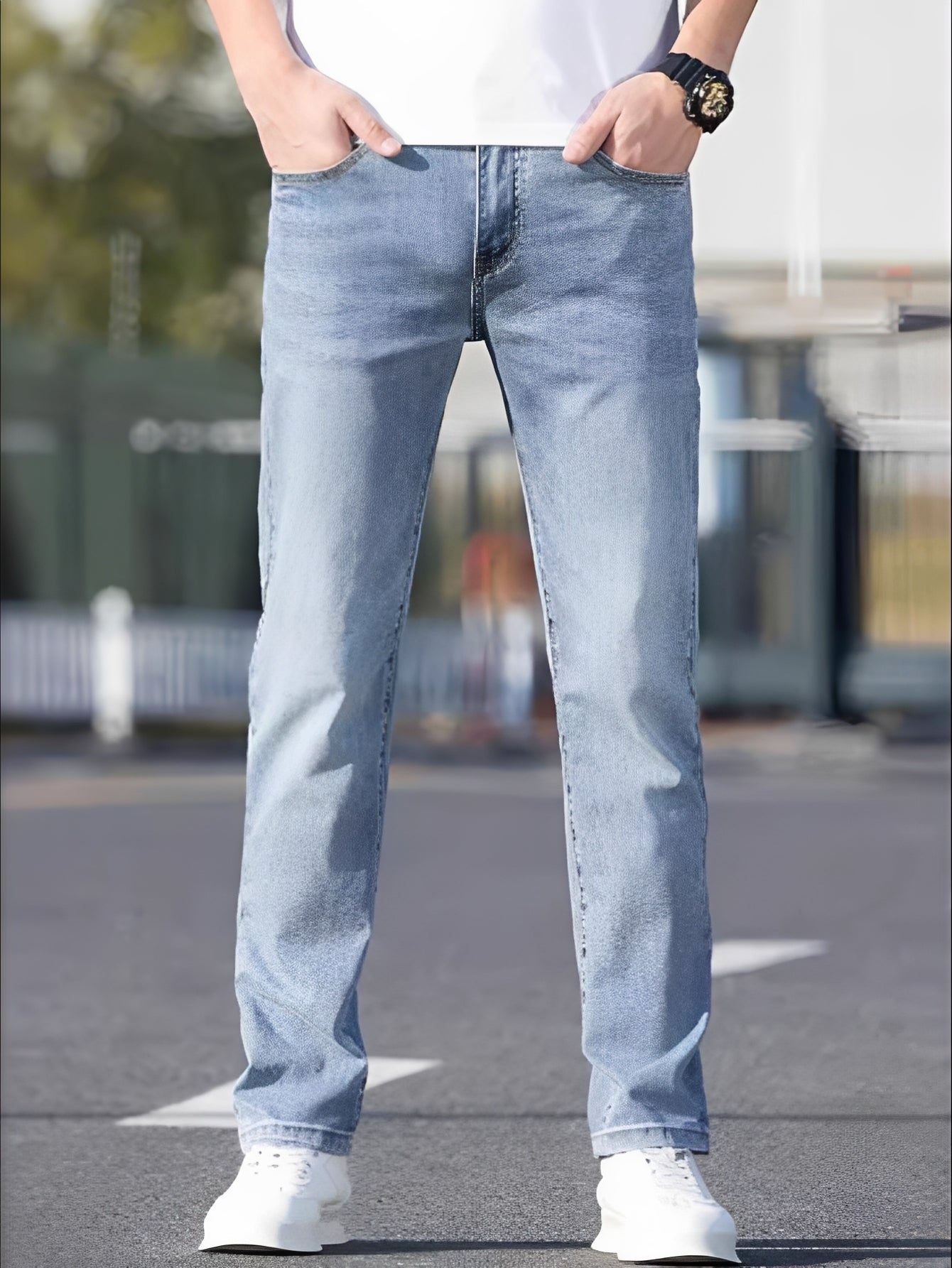 Jeremy - Elastische Skinny-Jeans für Herren