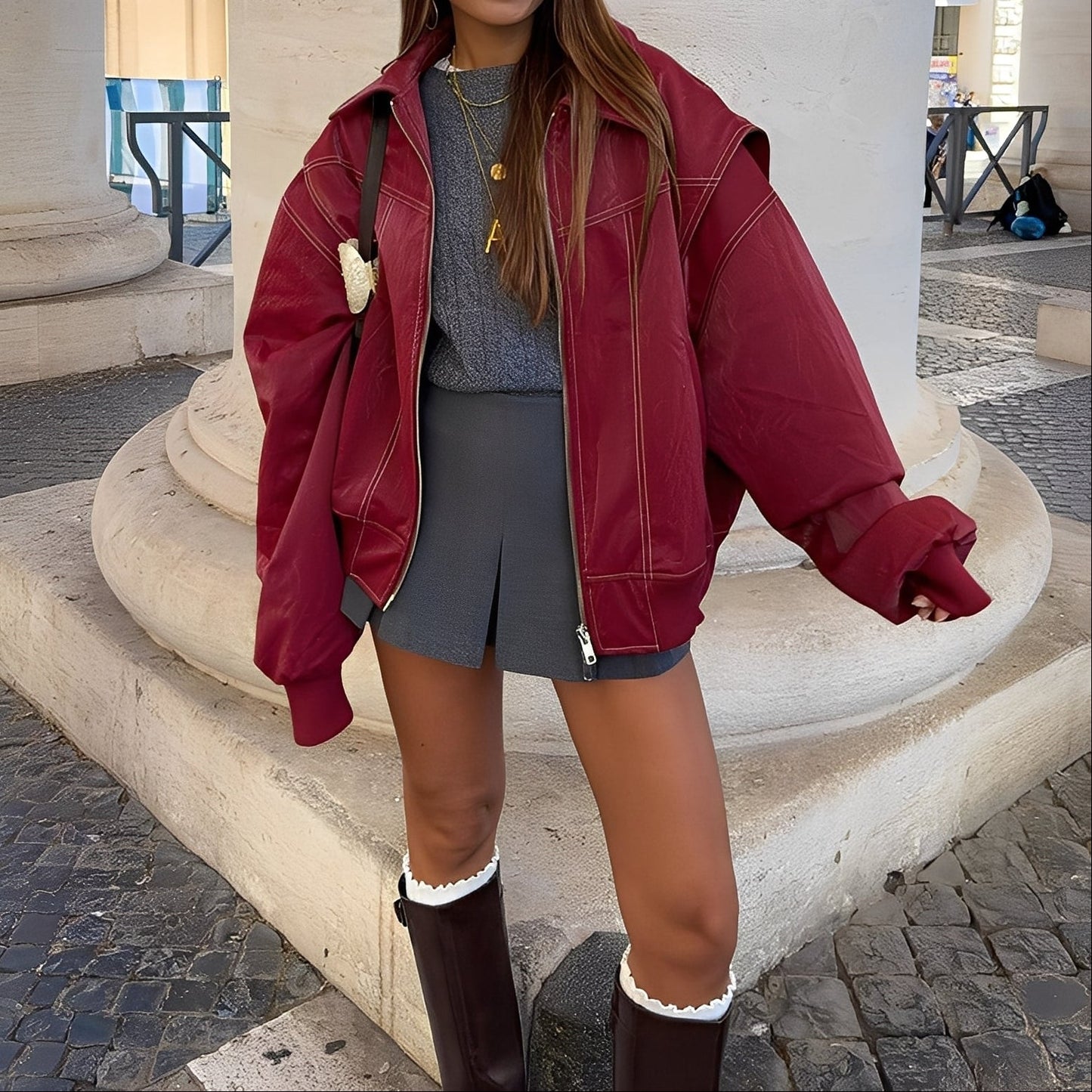 Hailie - Modna, komfortowo skrojona kurtka termiczna dla kobiet