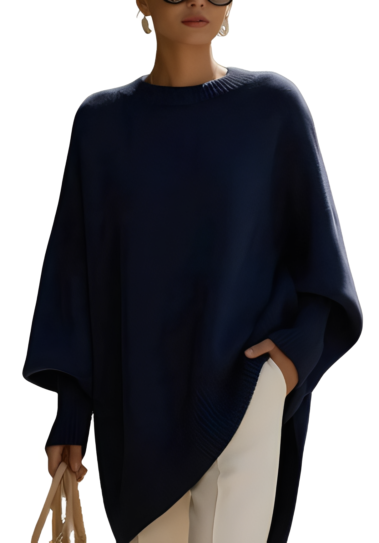 Pamella - Eleganter Kaschmir-Oversize-Pullover für Damen