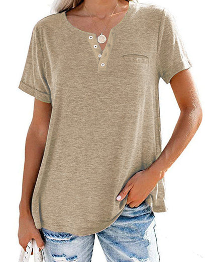 Élodie – T-shirt femme à manches courtes