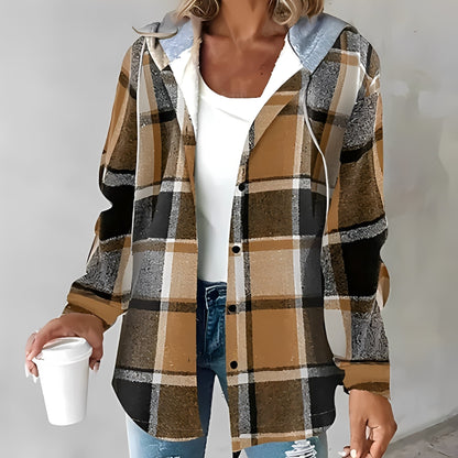 Briana - Wygodna, ciepła damska bluza z kapturem