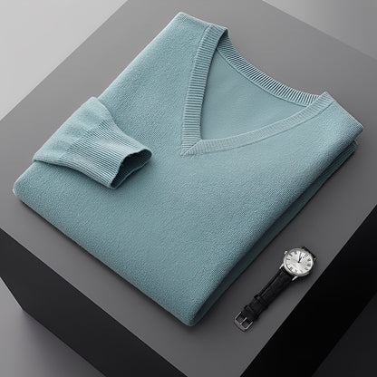 Myron - Simple Cashmere Sweater for Men