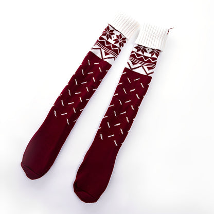 Corinne - Elegante Wollsocken für Damen zu Weihnachten