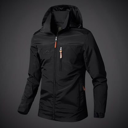 Finnegan - Veste de plein air confortable pour homme avec capuche