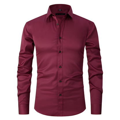 Elton - Slim Men's Stretch Shirt